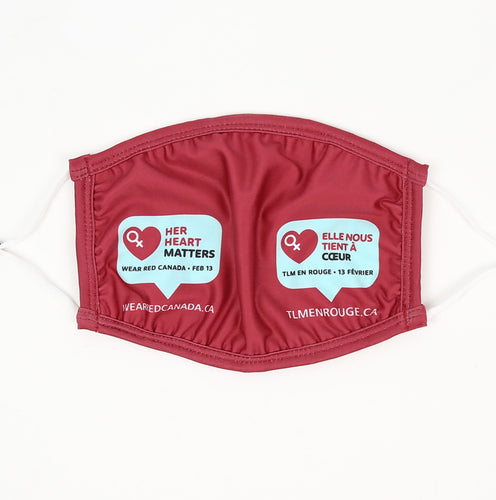 Wear Red Canada Mask - Bilingual